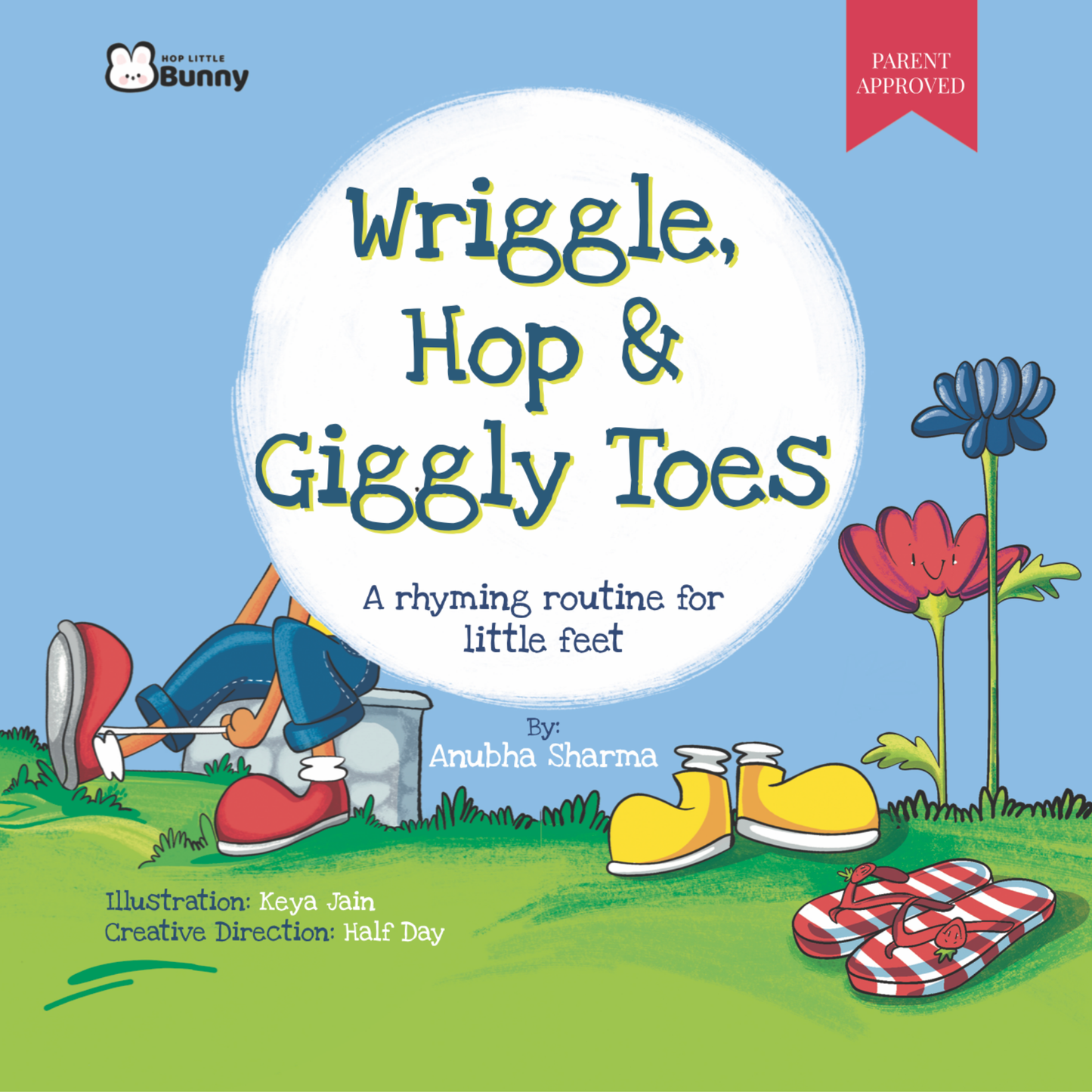 Wriggle, Hop & Giggly Toes: A rhyming routine for giggly feet