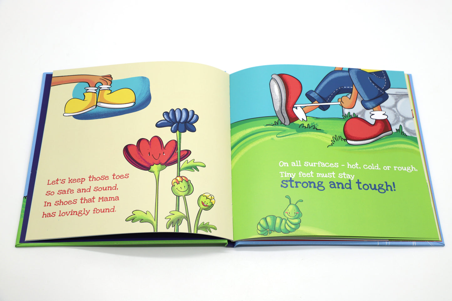 Wriggle, Hop & Giggly Toes: A rhyming routine for giggly feet